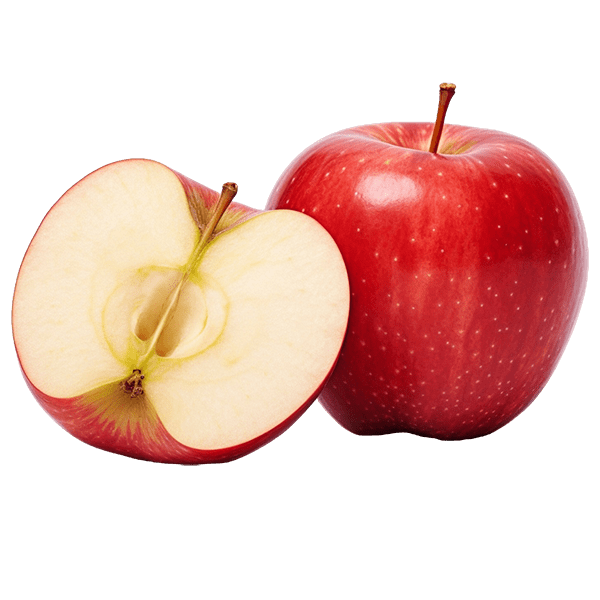 Organic and Fresh Red Apples